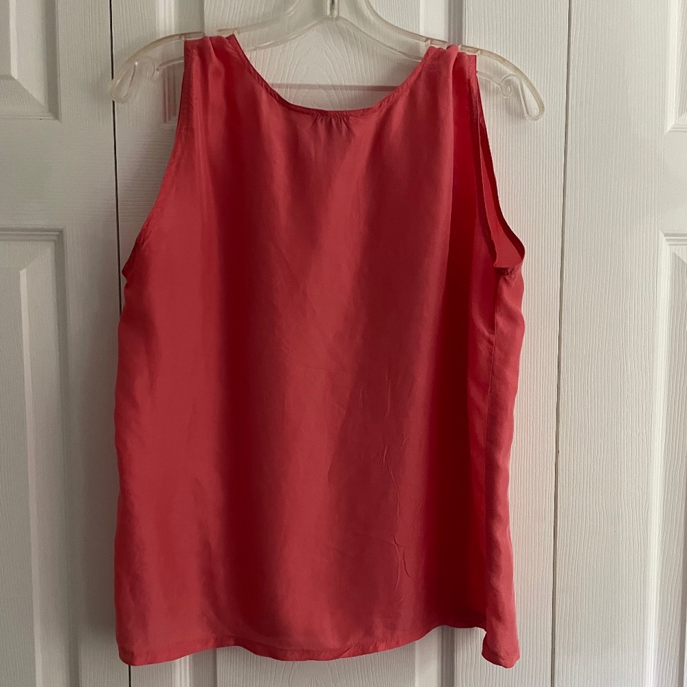 Vintage silk Marguerite Li Tank Top, Small - Picture 4 of 5